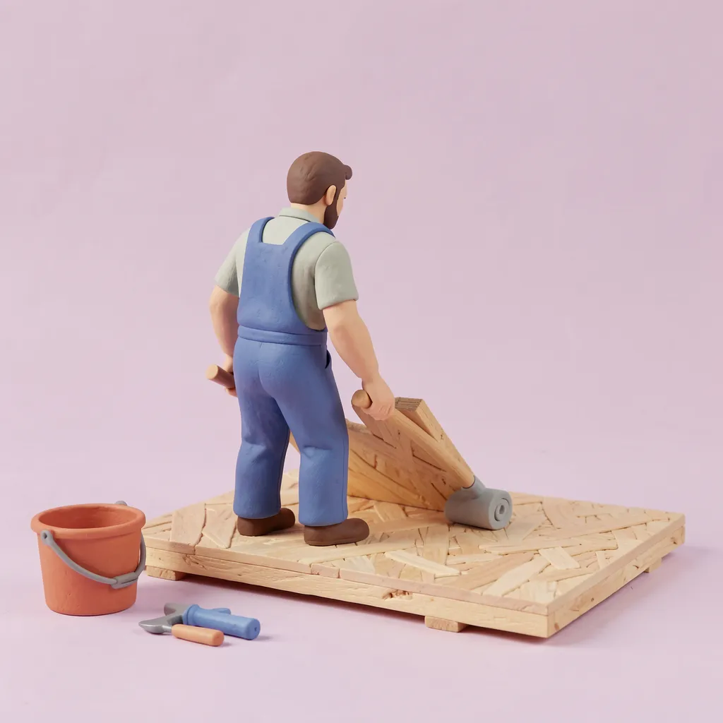 ragréage sur plancher bois osb