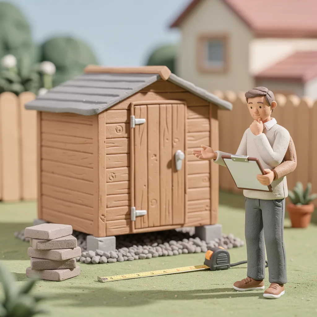 Abri de jardin sans dalle déclaration : nos explications