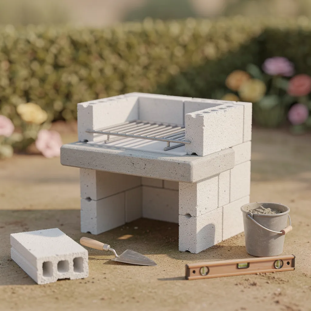 beton cellulaire pour barbecue