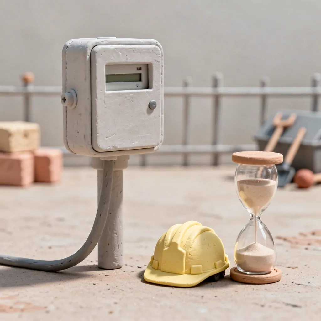 Combien de temps peut-on garder un compteur de chantier : le bon moment