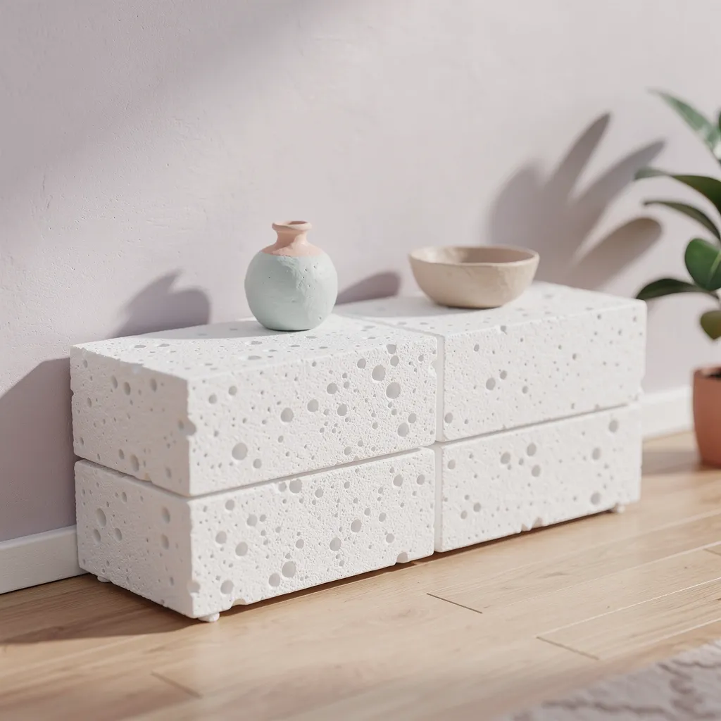 meubles en beton cellulaire