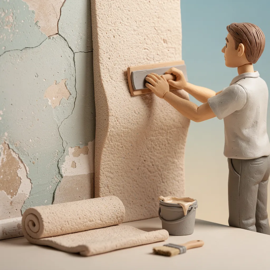 papier peint epais renovation