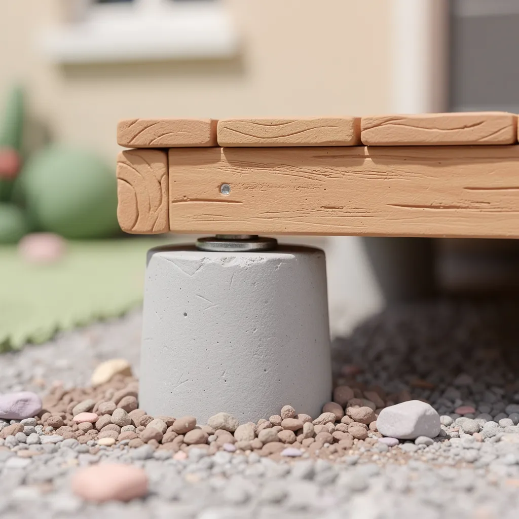 plot beton pour terrasse