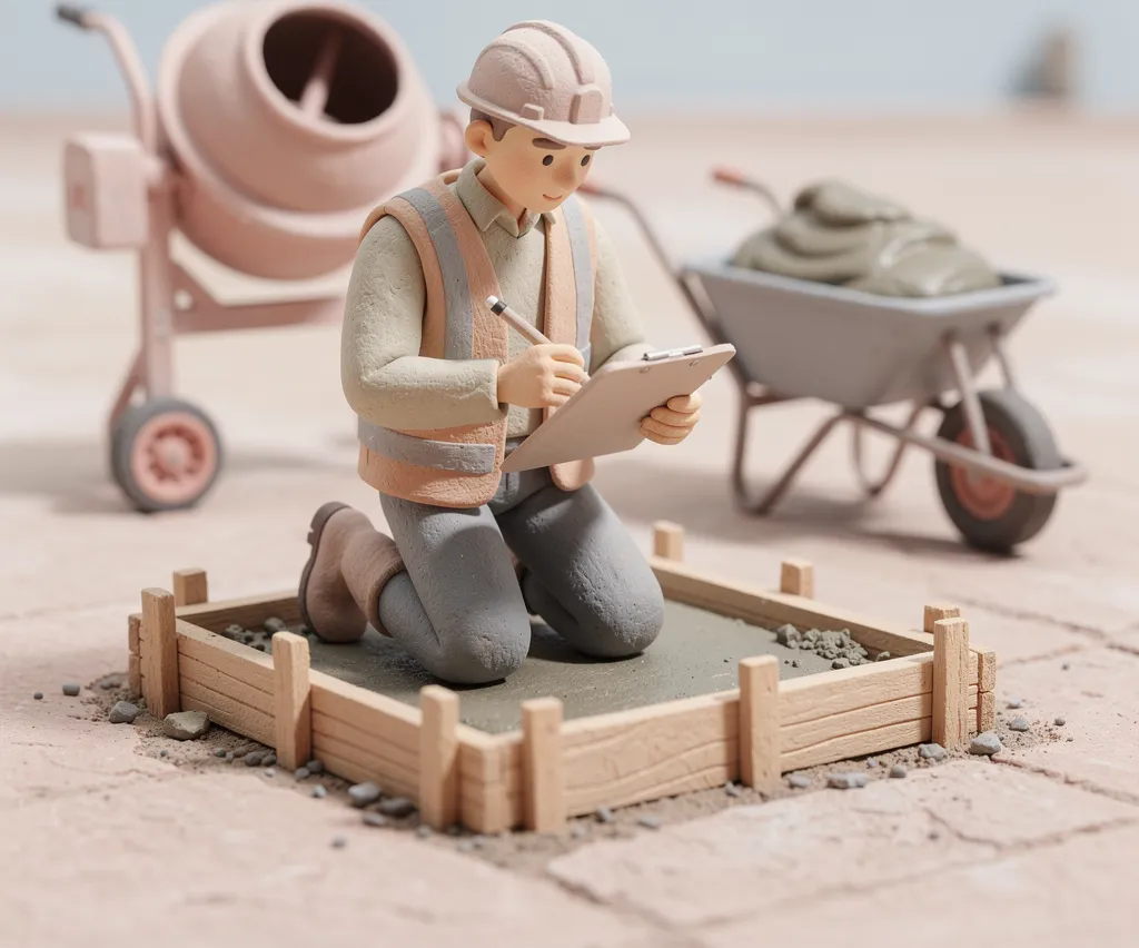 Calculer le volume de béton en m³ : formules par type d’ouvrage