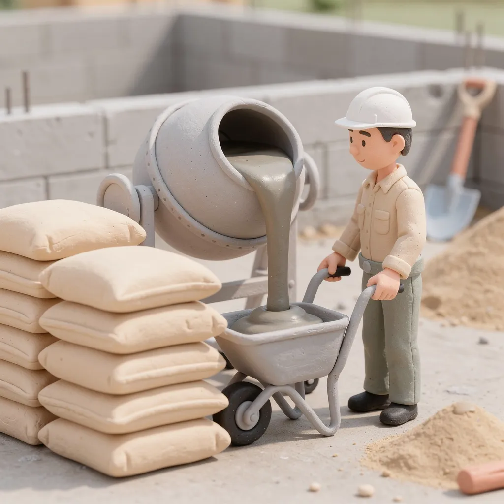 combien de sac de ciment pour 1m3 de béton