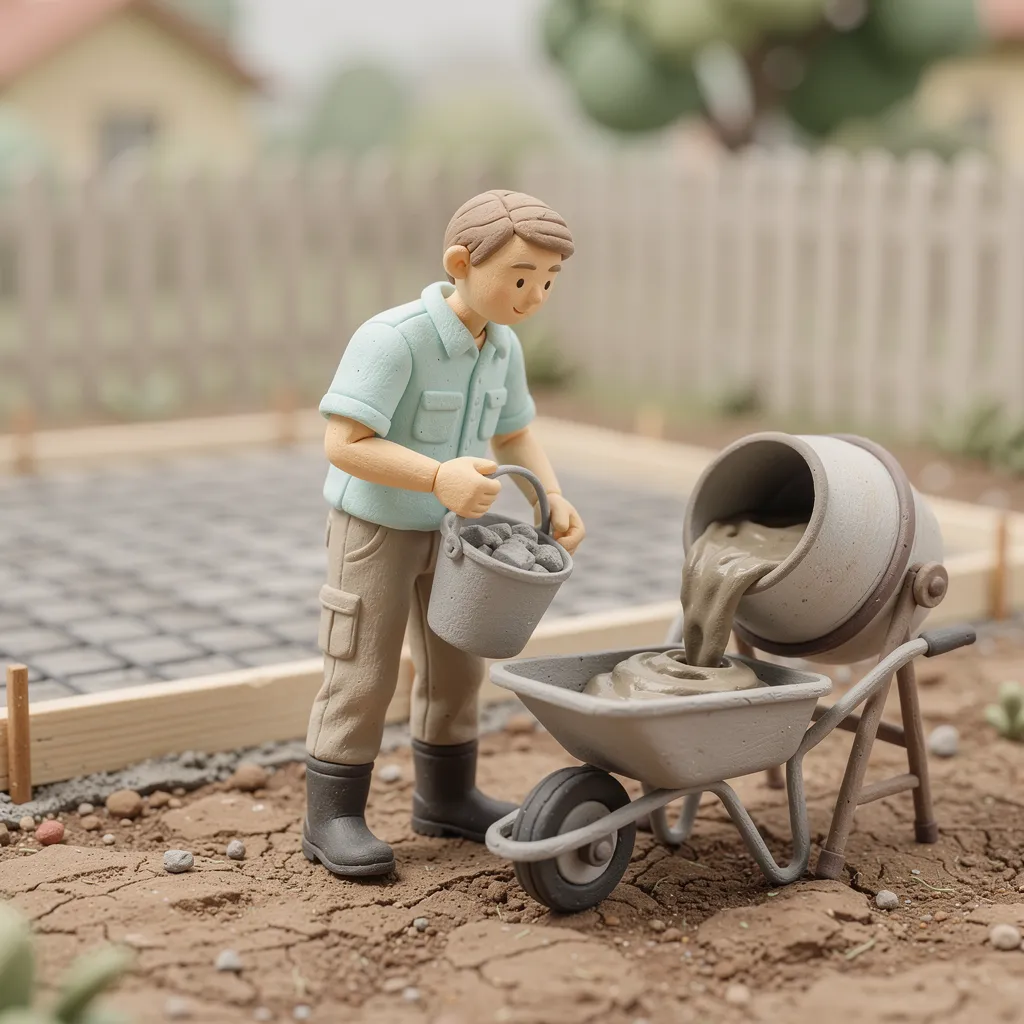 comment faire du beton pour une dalle