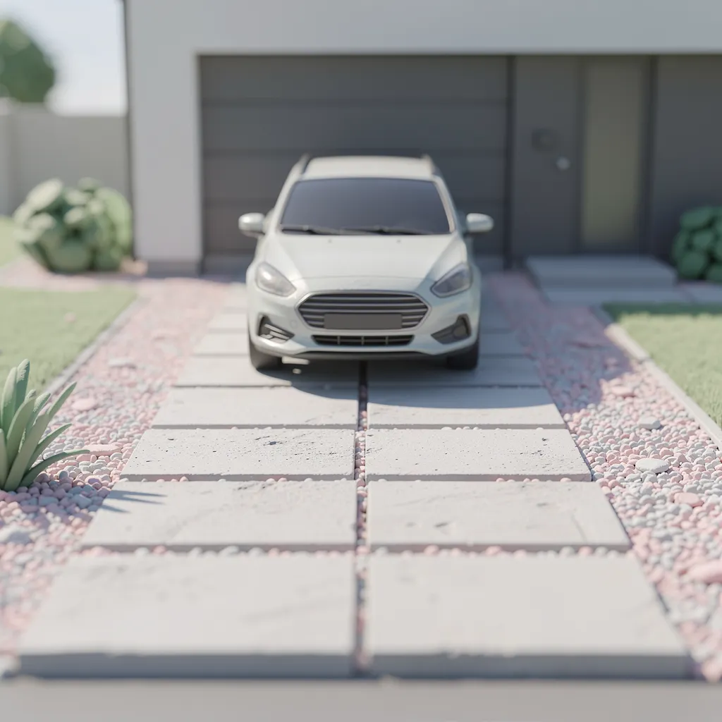 Bien choisir sa dalle pour une allée de voiture durable