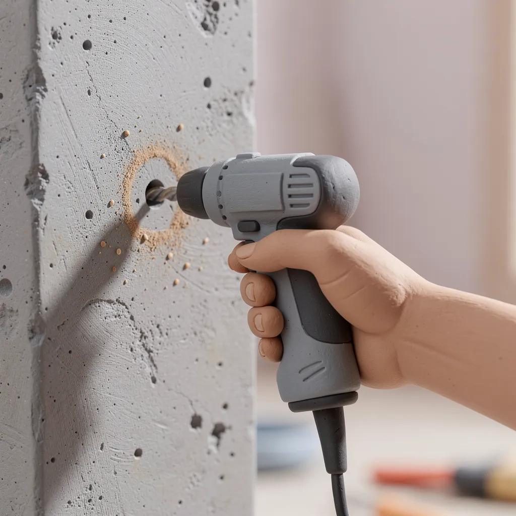 percer dans du beton