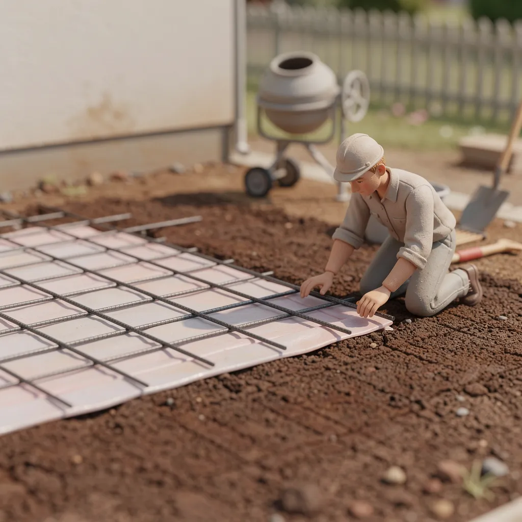 peut on couler une dalle beton directement sur la terre