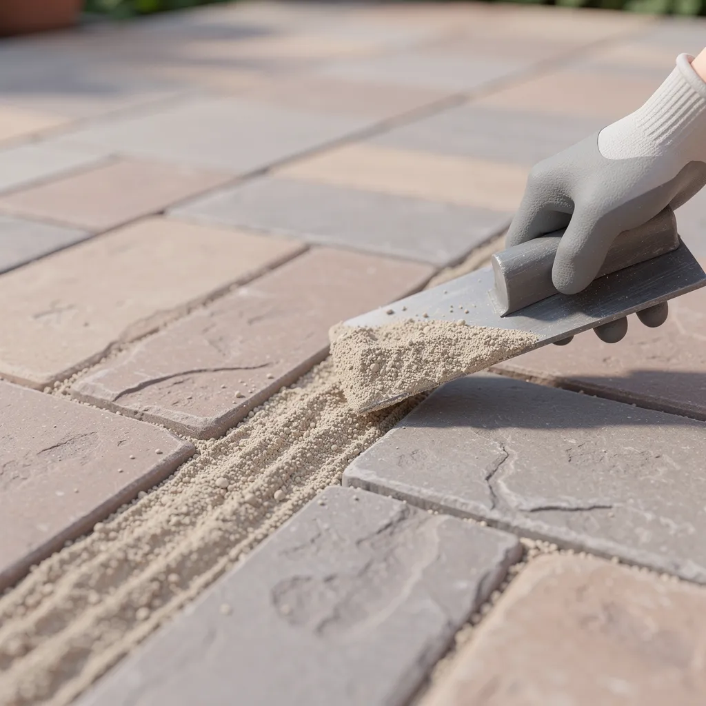 joint pavé melange sable ciment