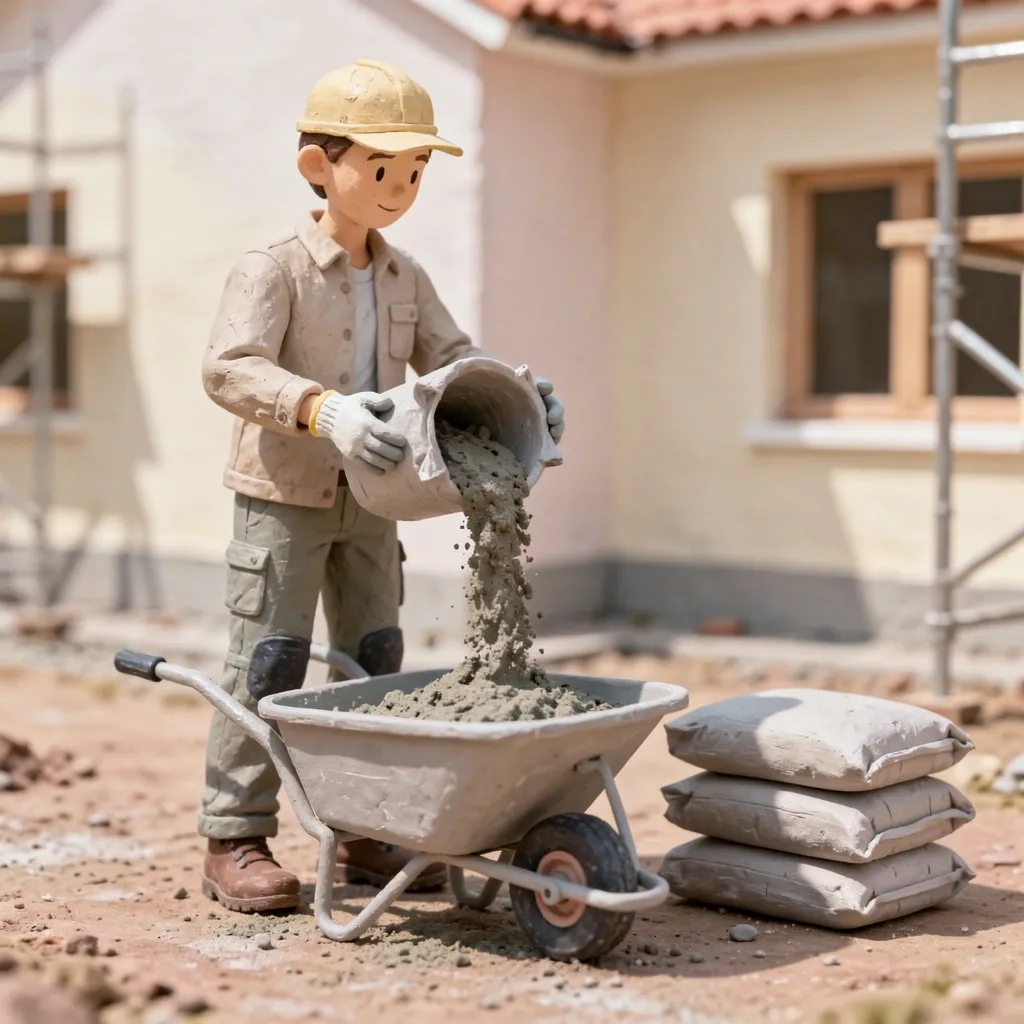 sac béton prêt à l'emploi donne combien en m3