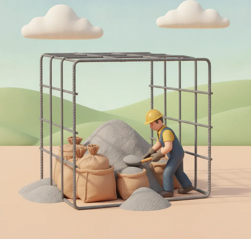 Combien de sacs de béton prêt à l’emploi pour faire 1 m³ ?
